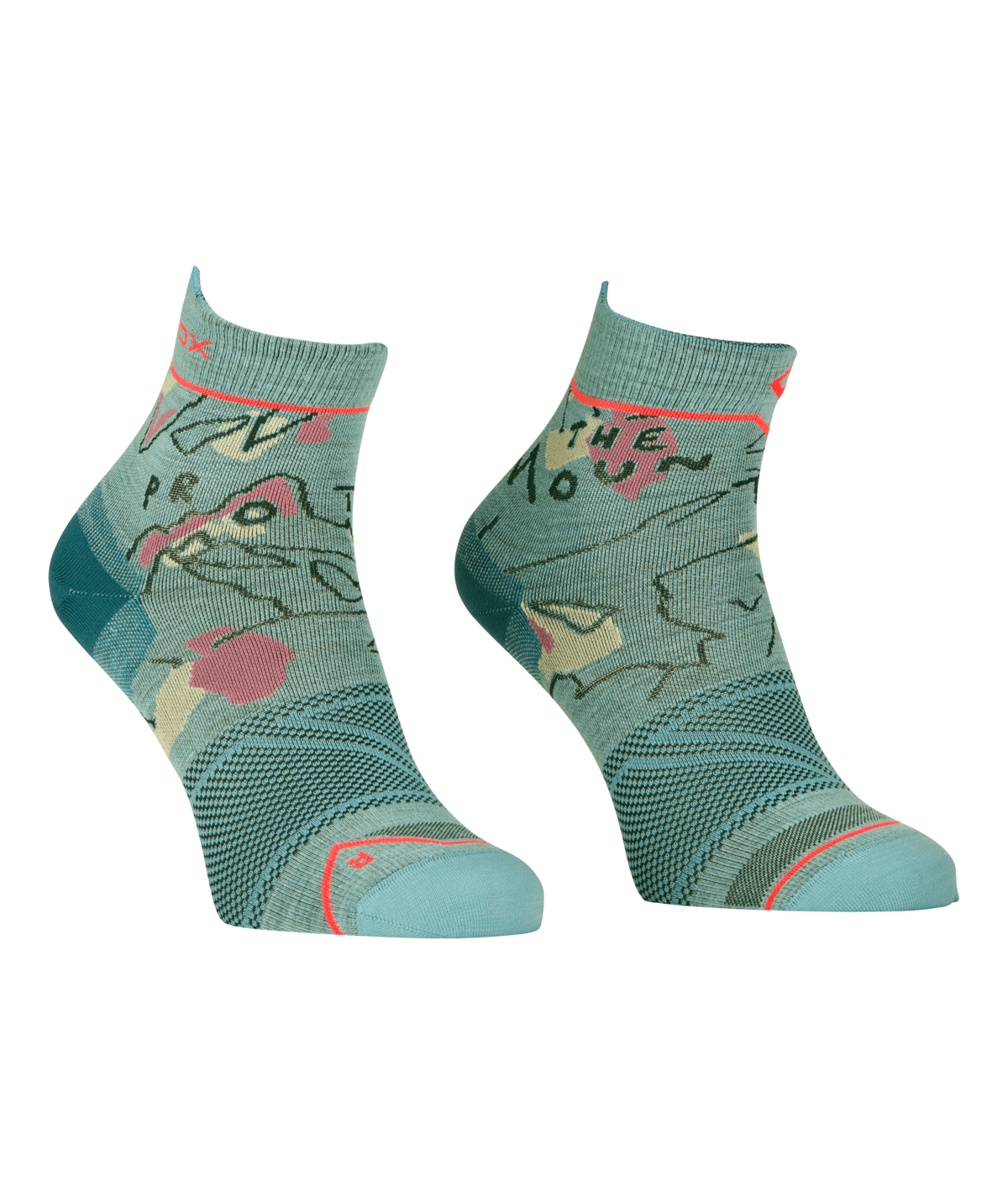 ALPINE LIGHT QUARTER SOCKS W Damen Merino-Socken