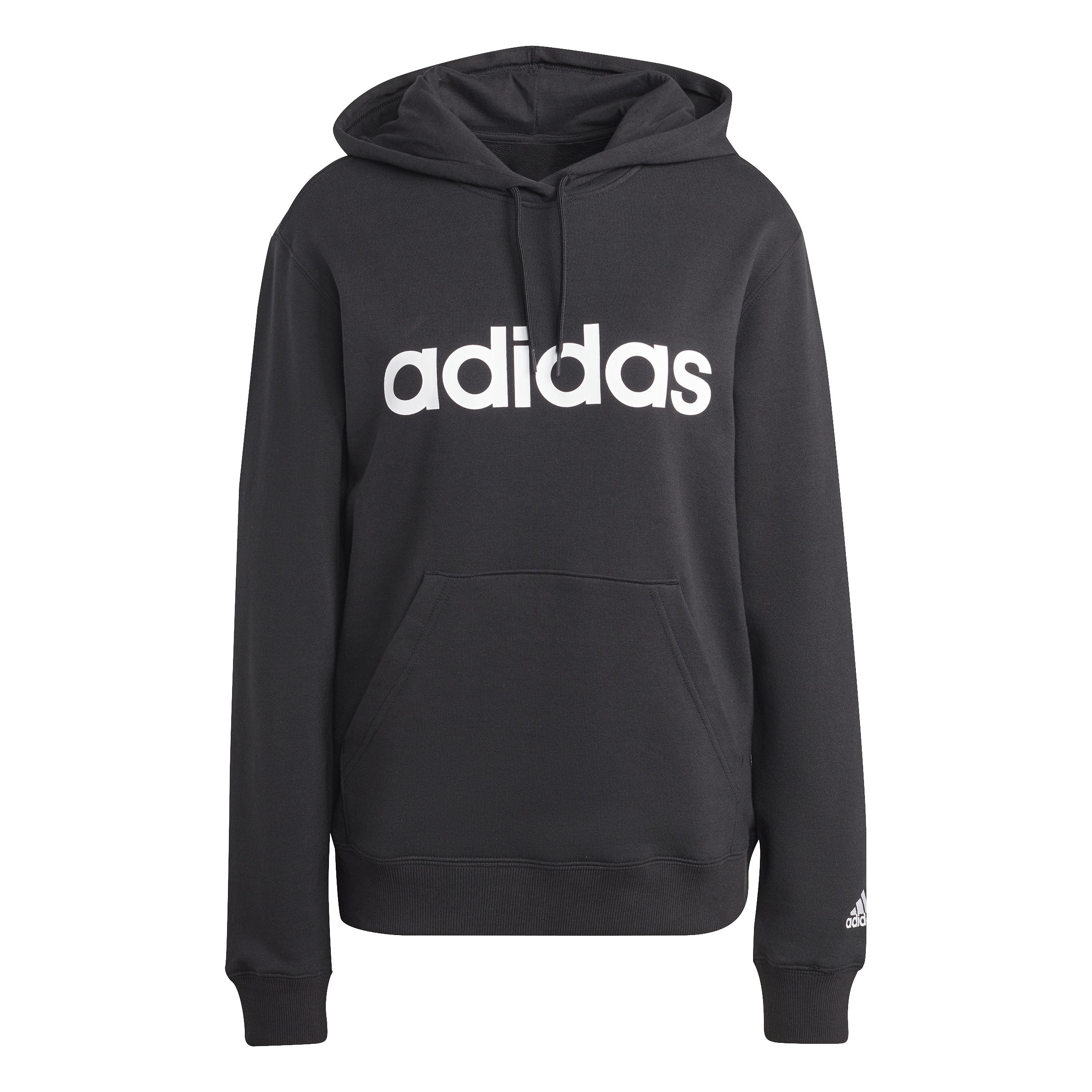 ADIDAS W LIN FT HD Damen-Sweatshirt aus Baumwolle