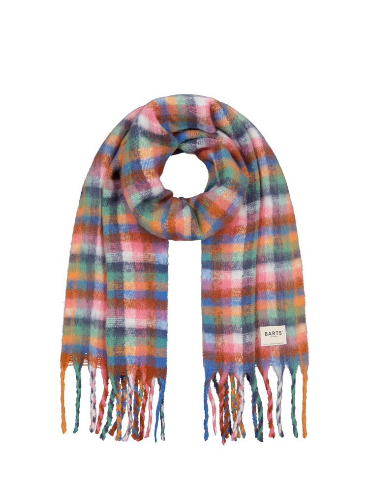 Plaity Scarf Damen Schal kariert 200x42 cm