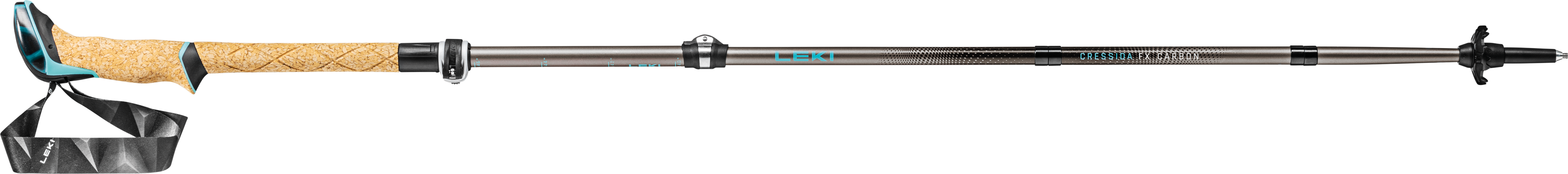 LEKI Cressida FX Carbon Trekkingstock mit Aergon Air Griff