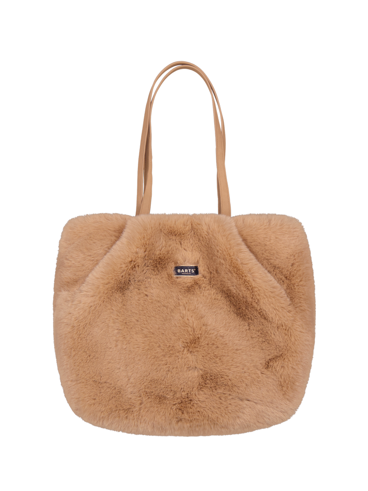 BARTS Djupa Totebag Kunstpelz Tragetasche schwarz