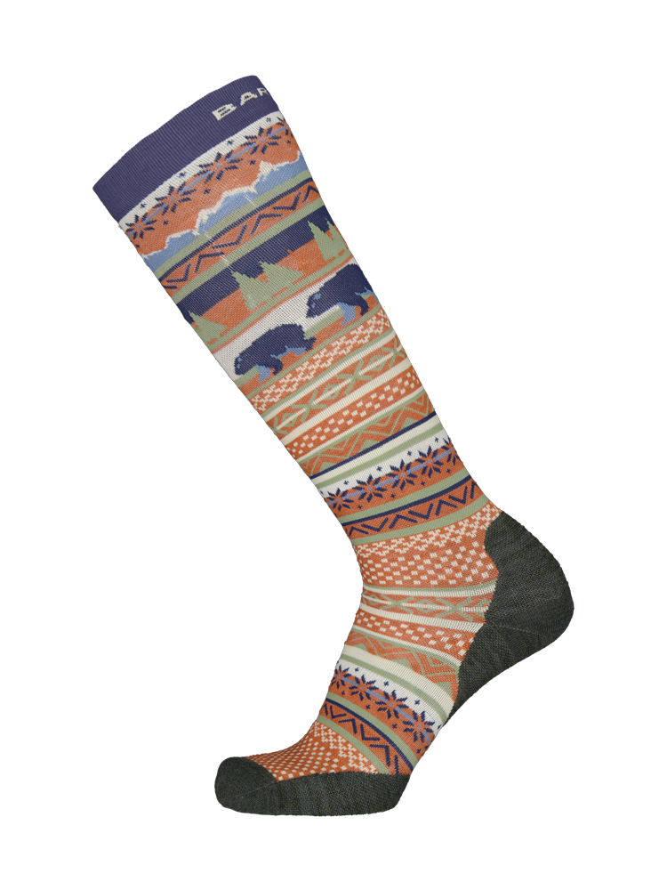 Snow Sock Icelandic Merinowolle Socken
