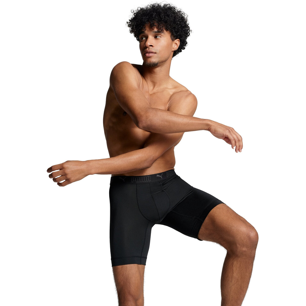 MEN SPORT MICROFIBER LONG BOXER