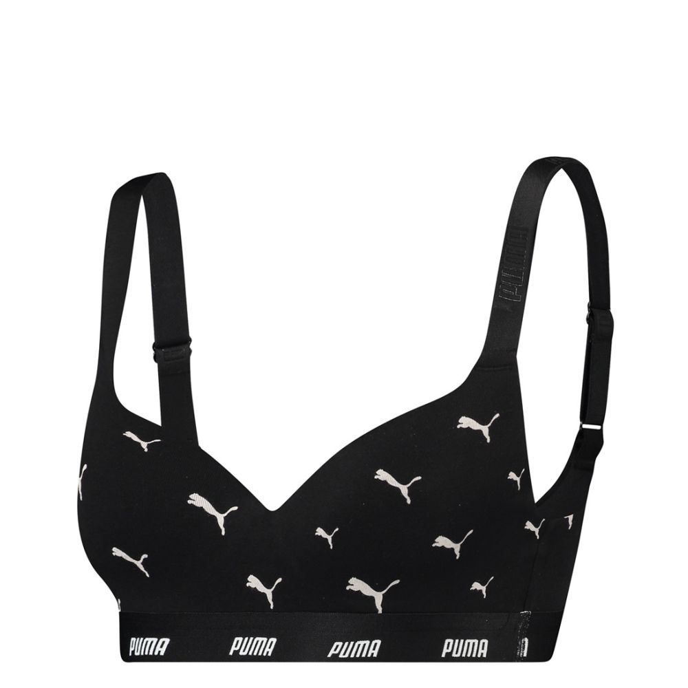 WOMEN CAT LOGO PADDED TOP 1P H