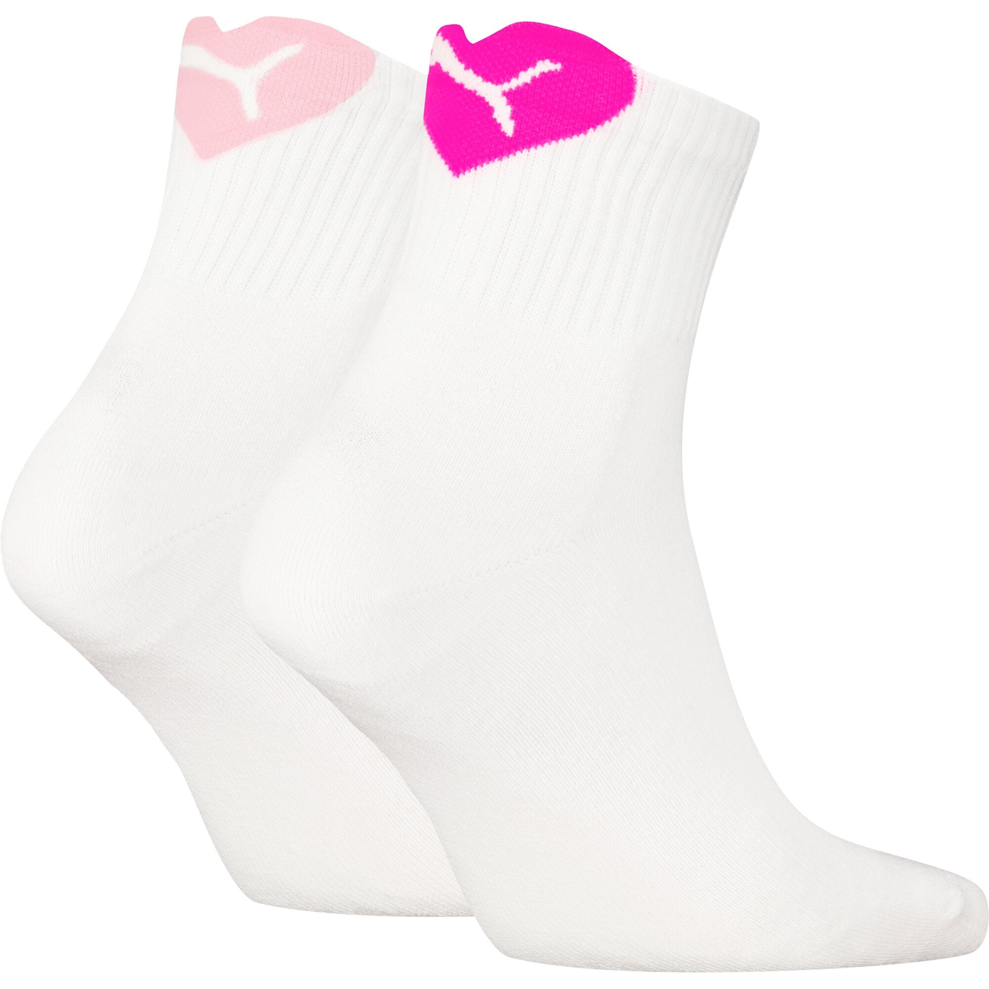 Damen Socken WOMEN HEART LOGO SHORT CREW 2P
