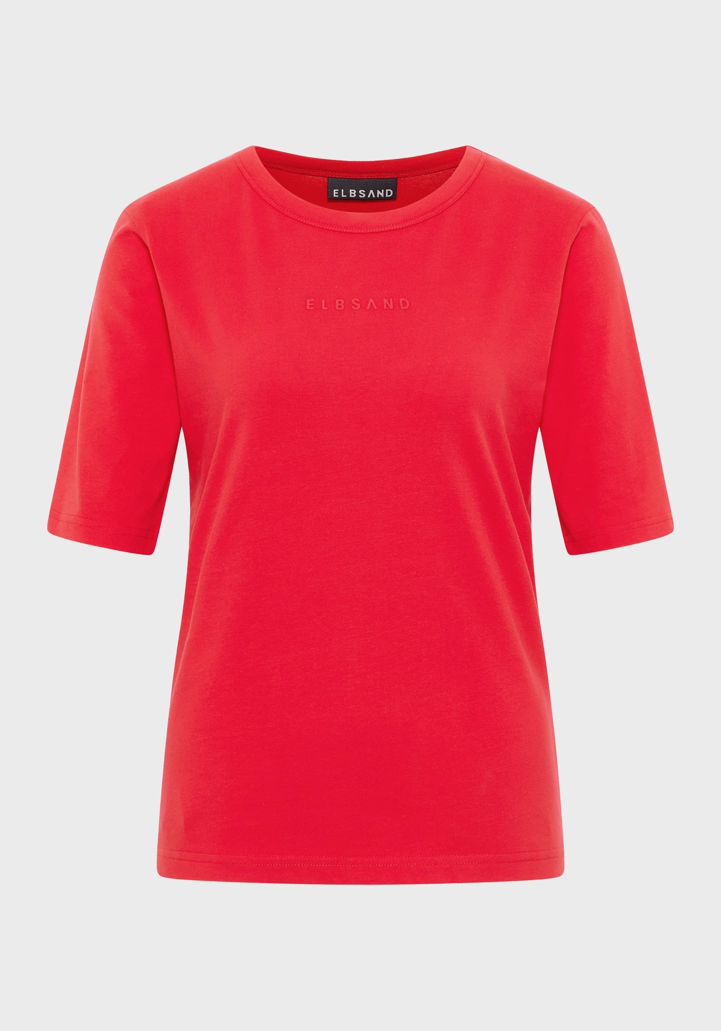 ELBSAND Siva T-Shirt Damen schmaler Schnitt Single Jersey