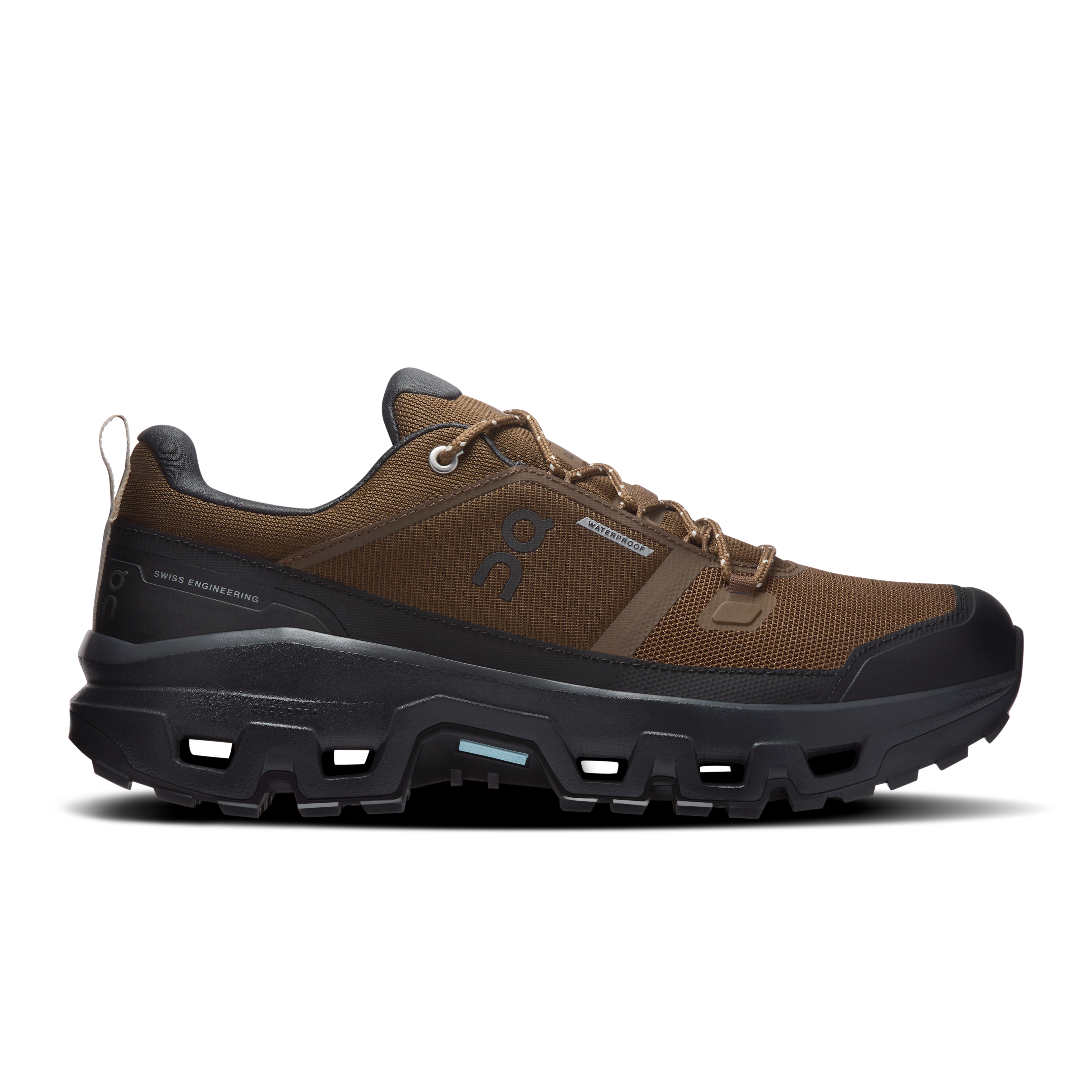 ON Cloudrock Low WP wasserdichter, gedämpfter Outdoorschuh