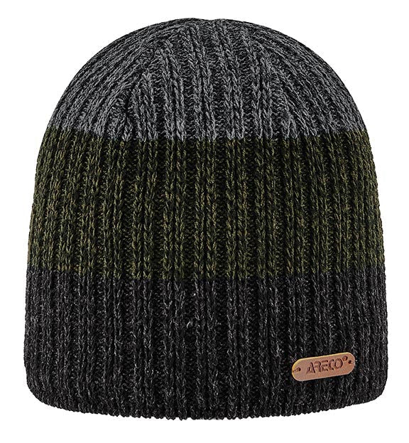 Herren Beanie Tom aus Softacryl mit Fleecefutter