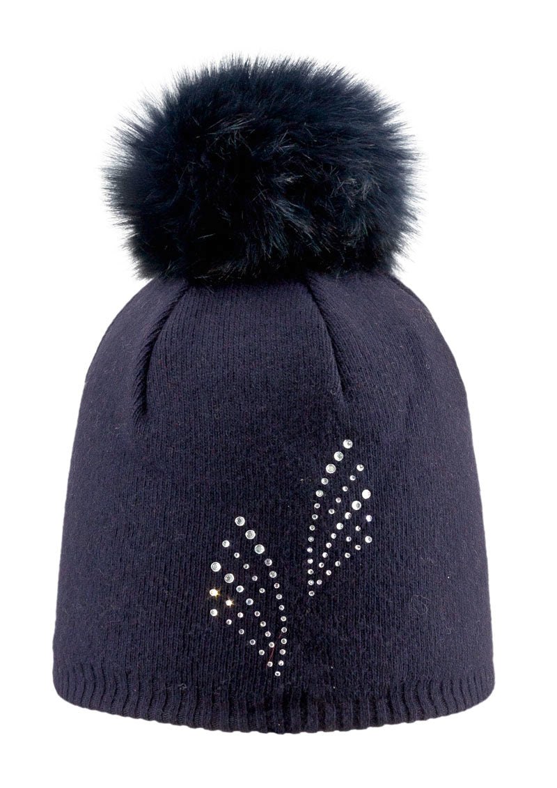 Mütze mit Cashmere Damen