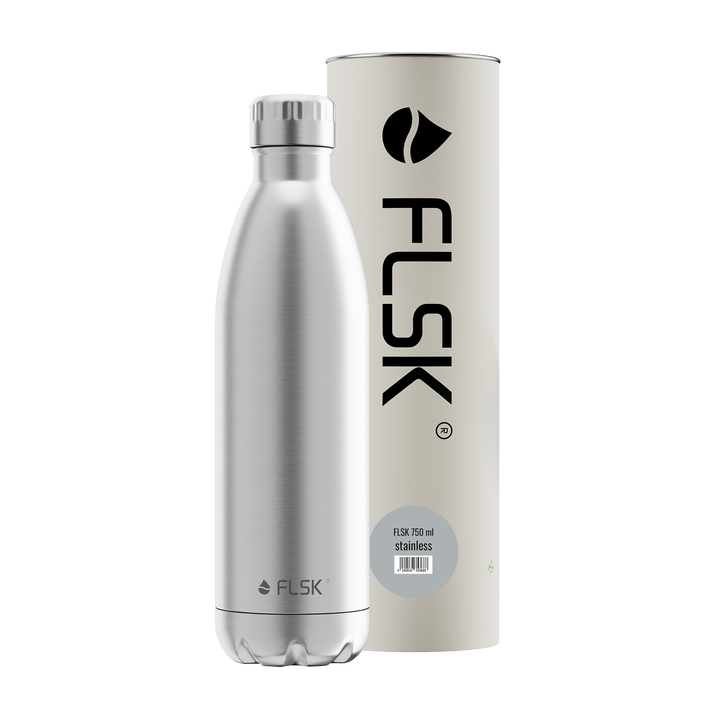 Trinkflasche aus Edelstahl 750ml Stainless Steel