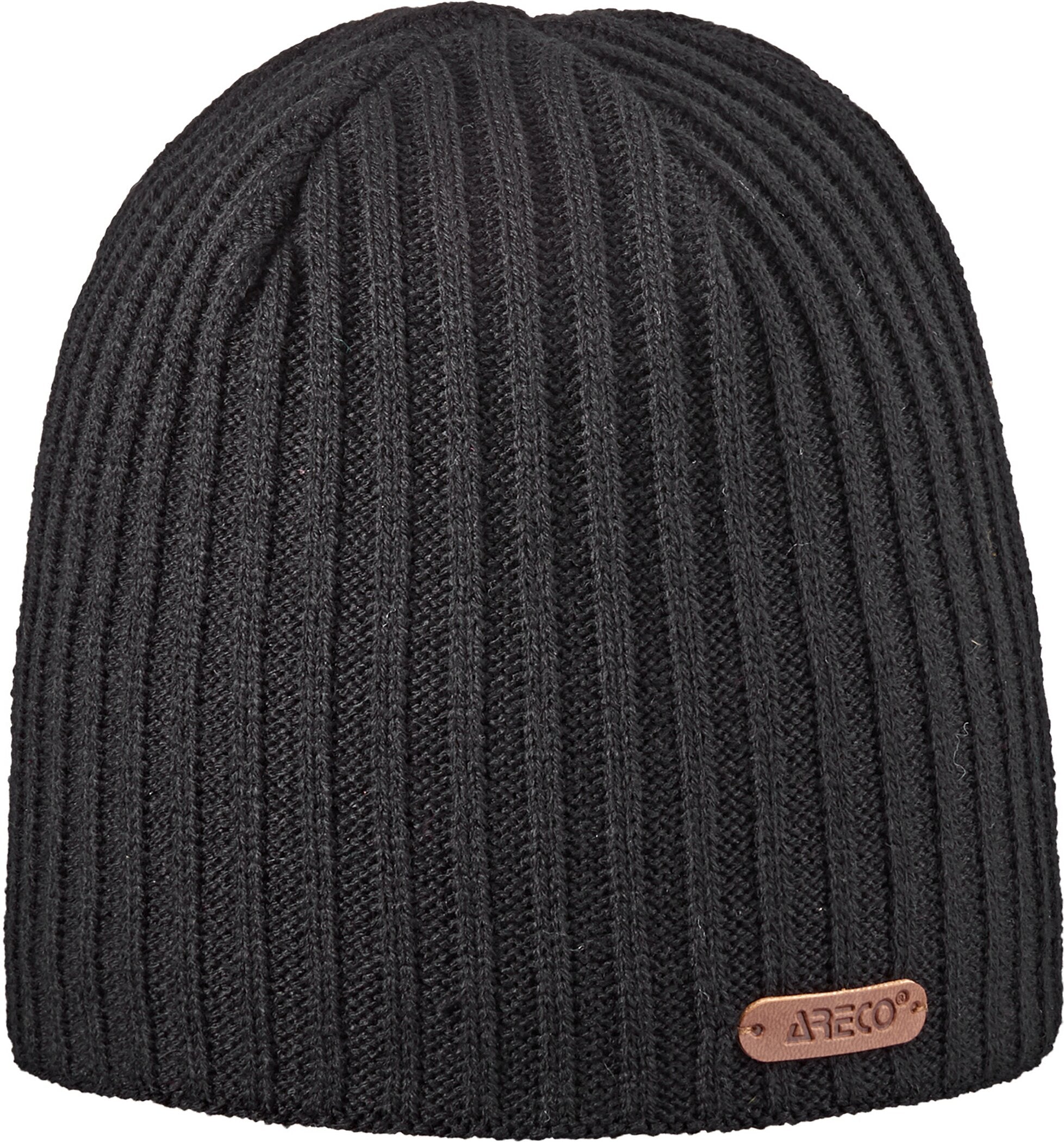 ARECO Herren Beanie Rippstrick Max – warme Outdoor-Mütze