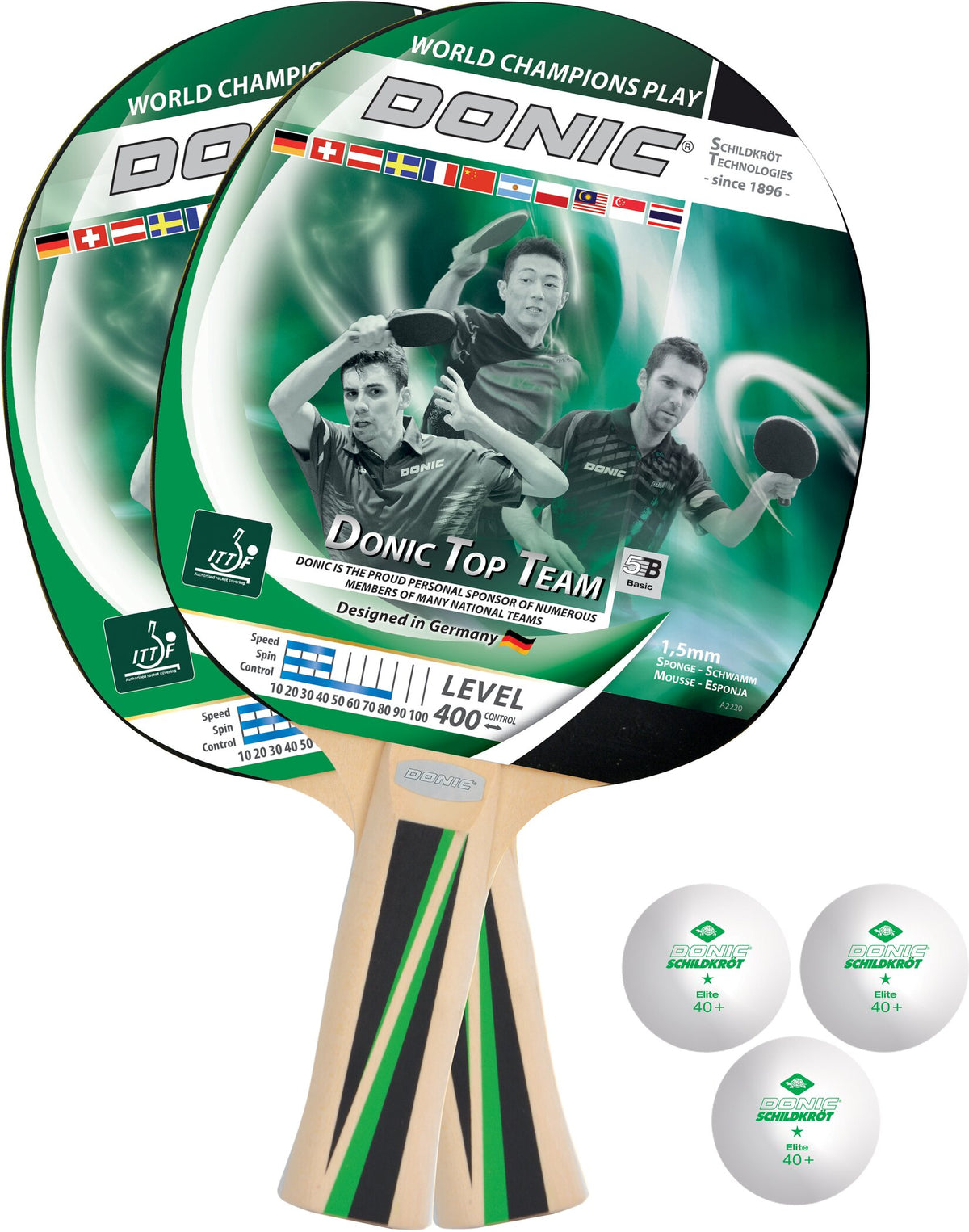 Tischtennis-Set Top Team 400 für 2 Spieler