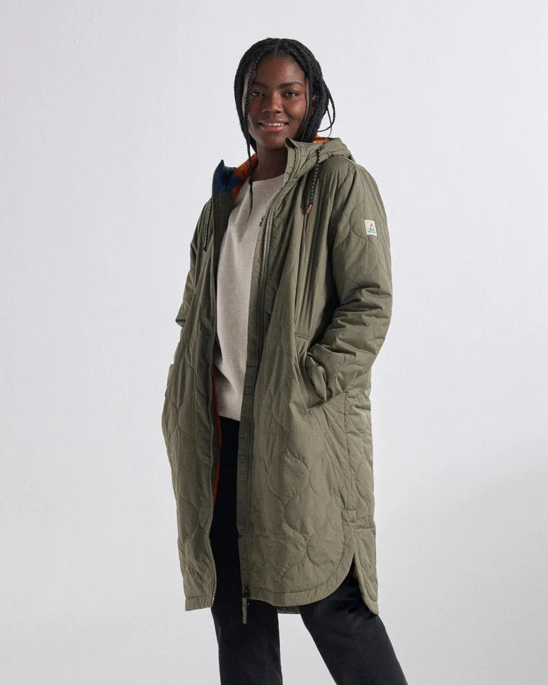 Flora Long Recycled Insulated Parka Damen