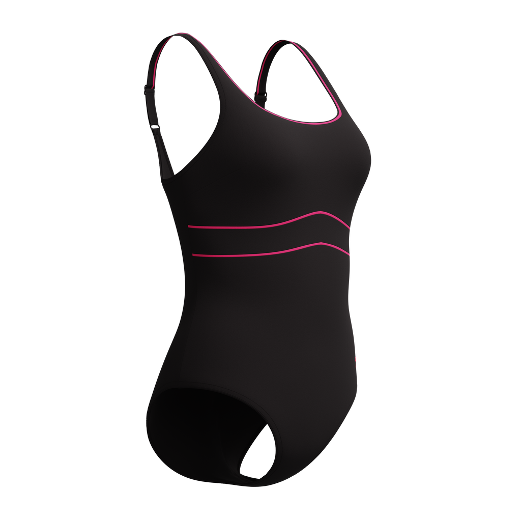 Solid Contour Eclipse One Piec Damen Badeanzug