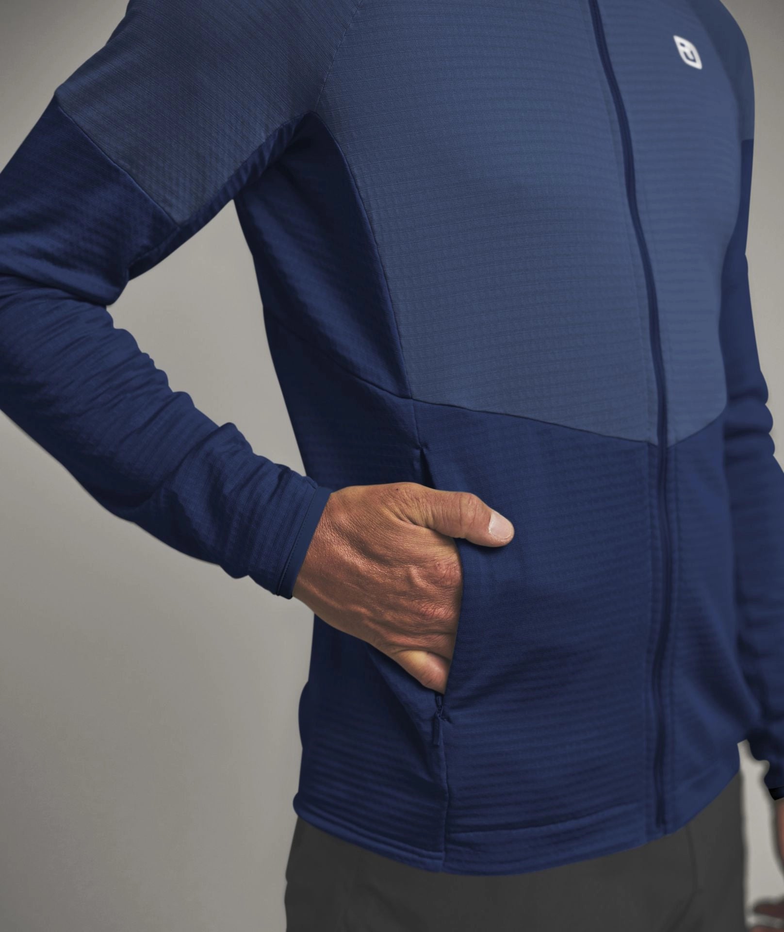 FLEECE LIGHT GRID JACKET M