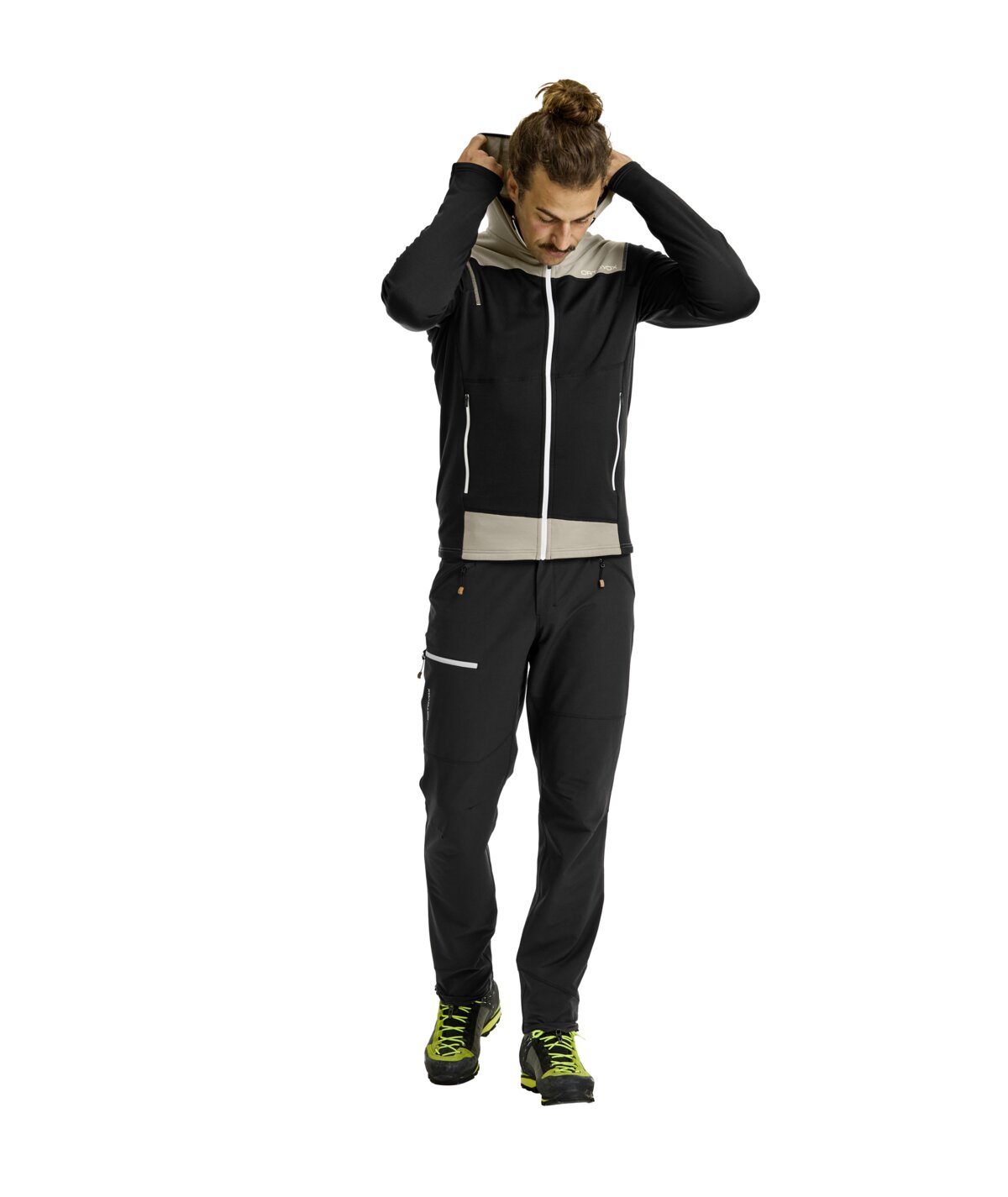 FLEECE LIGHT HOODY Herren Fleecejacke
