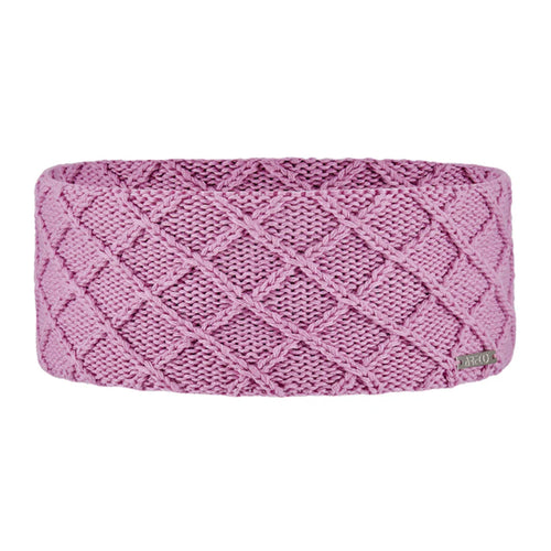 Stirnband aus Merinowolle mit Microfleece-Futter