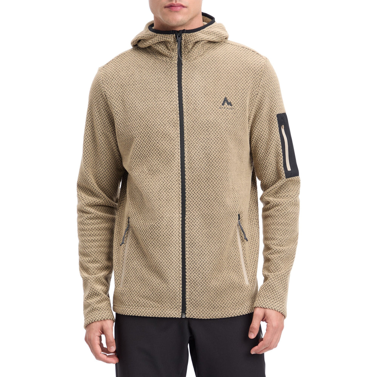 Herren Unterjacke Hucture II FZ Fleecejacke