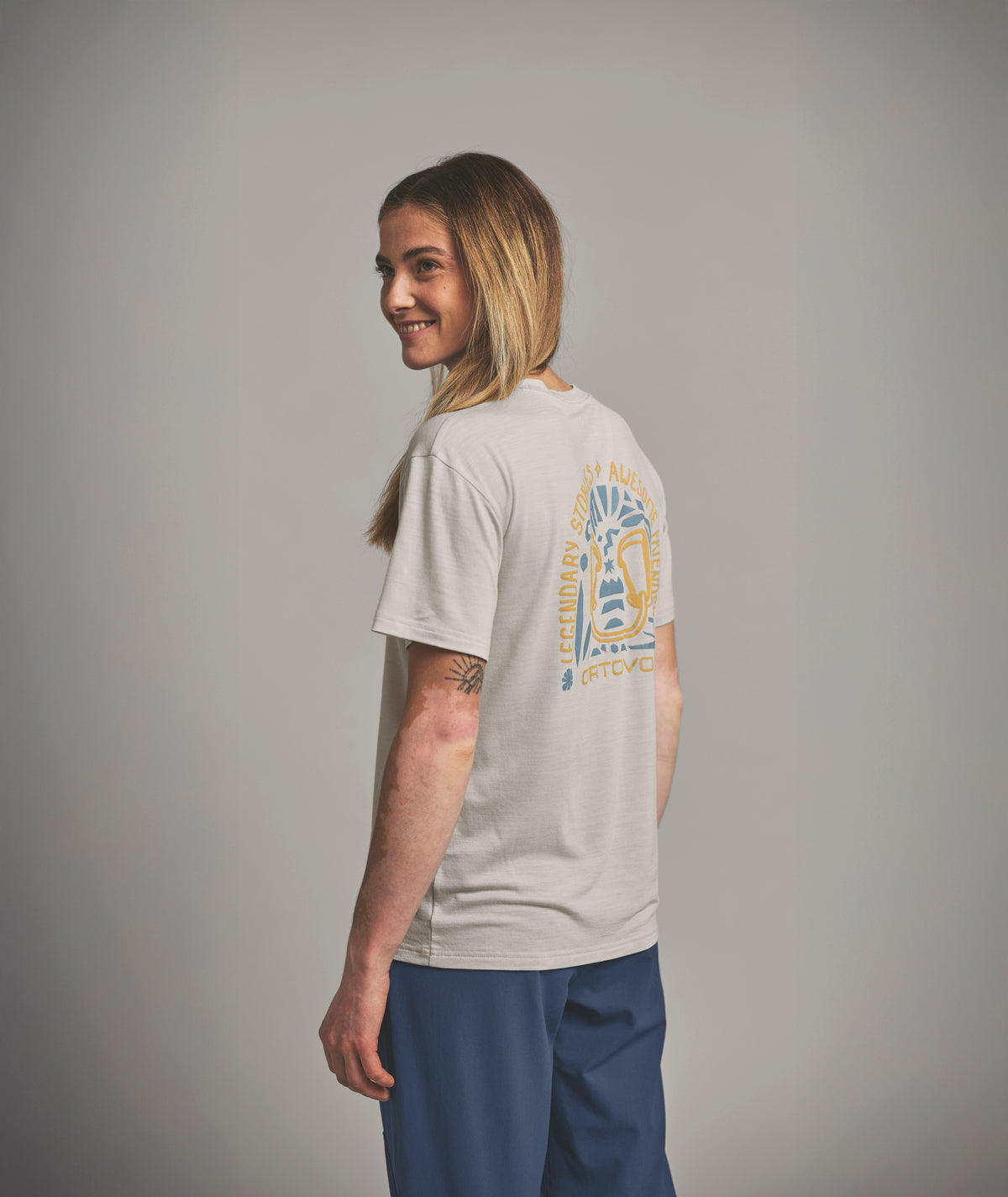 150 COOL CLIMBING VIBES TS Damen Wandershirt