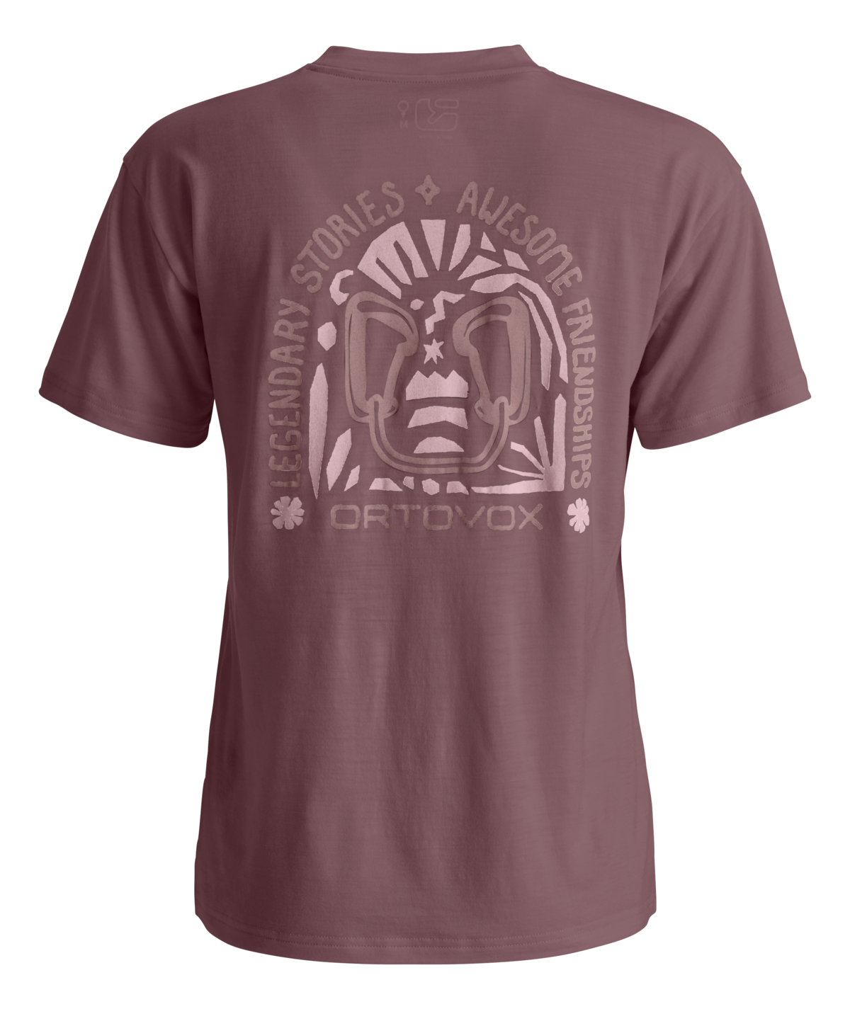 150 COOL CLIMBING VIBES TS Damen Wandershirt