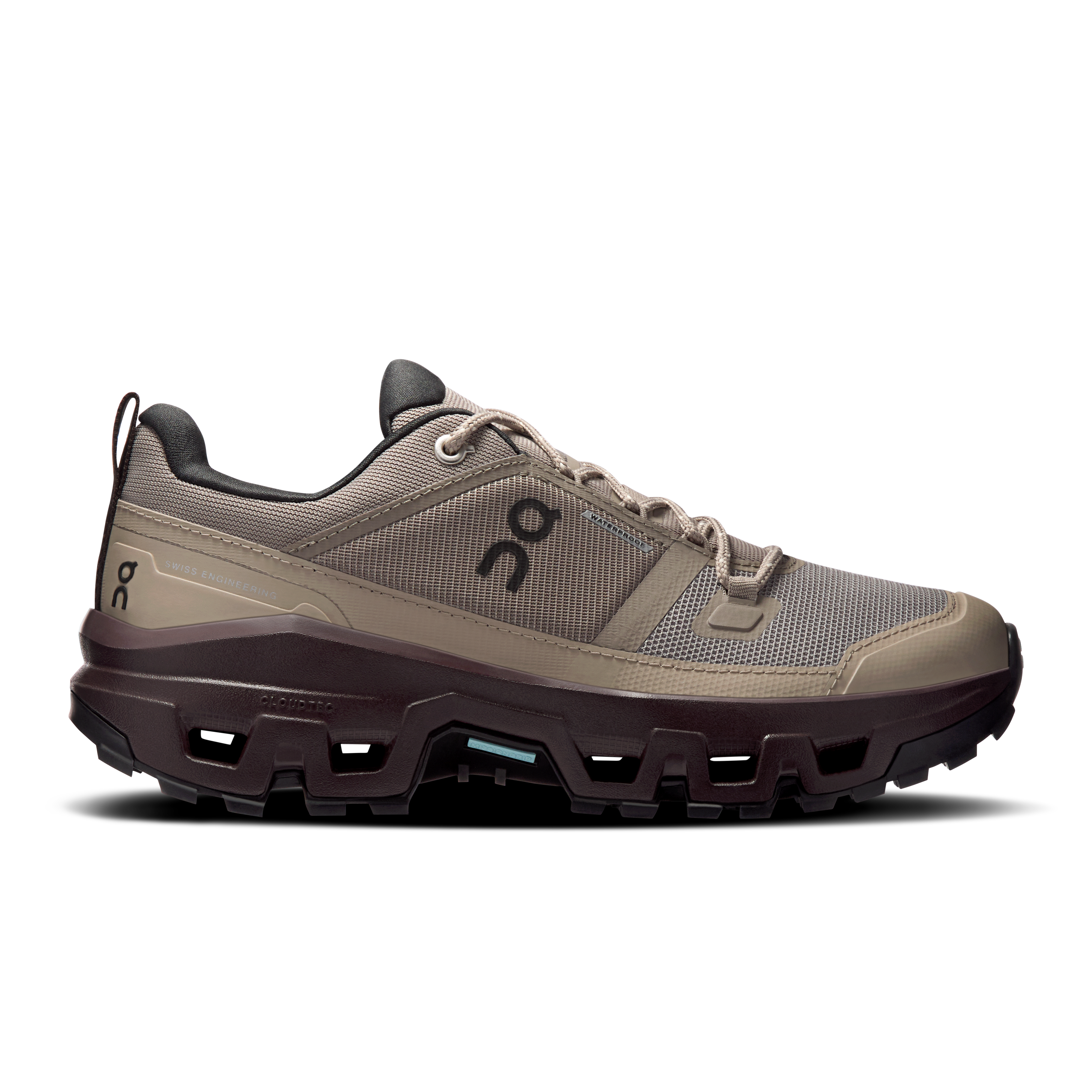 ON Cloudrock Low WP wasserdichter Wanderhalbschuh