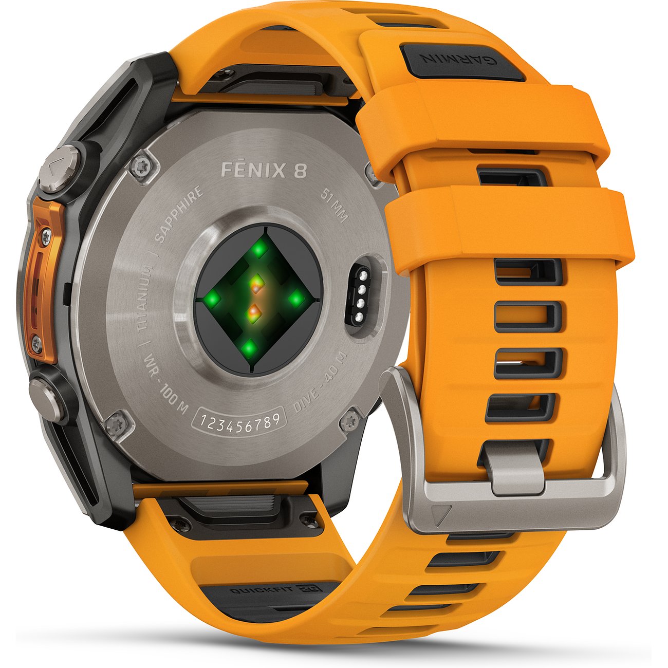 Fenix 8 51mm Gelb