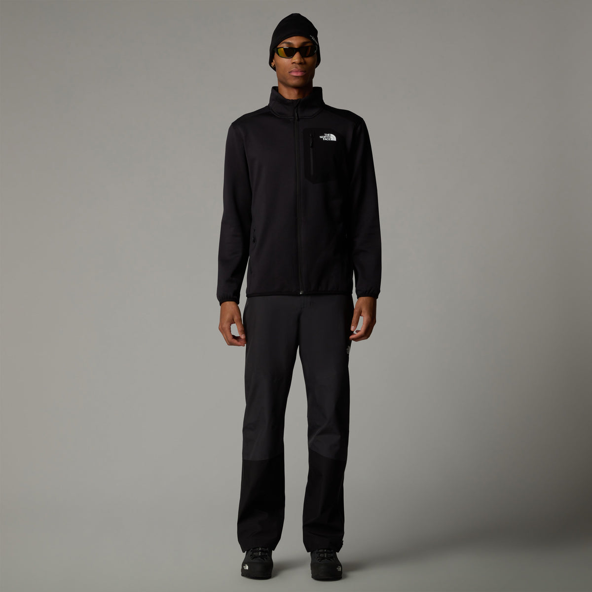 M CREST FZ Fleecejacke mit Reißverschluss