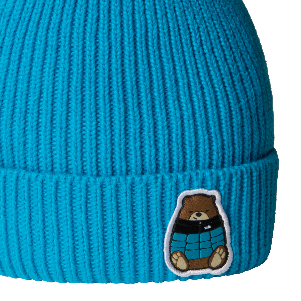 KIDS TNF Logo Box Cuffed Beanie