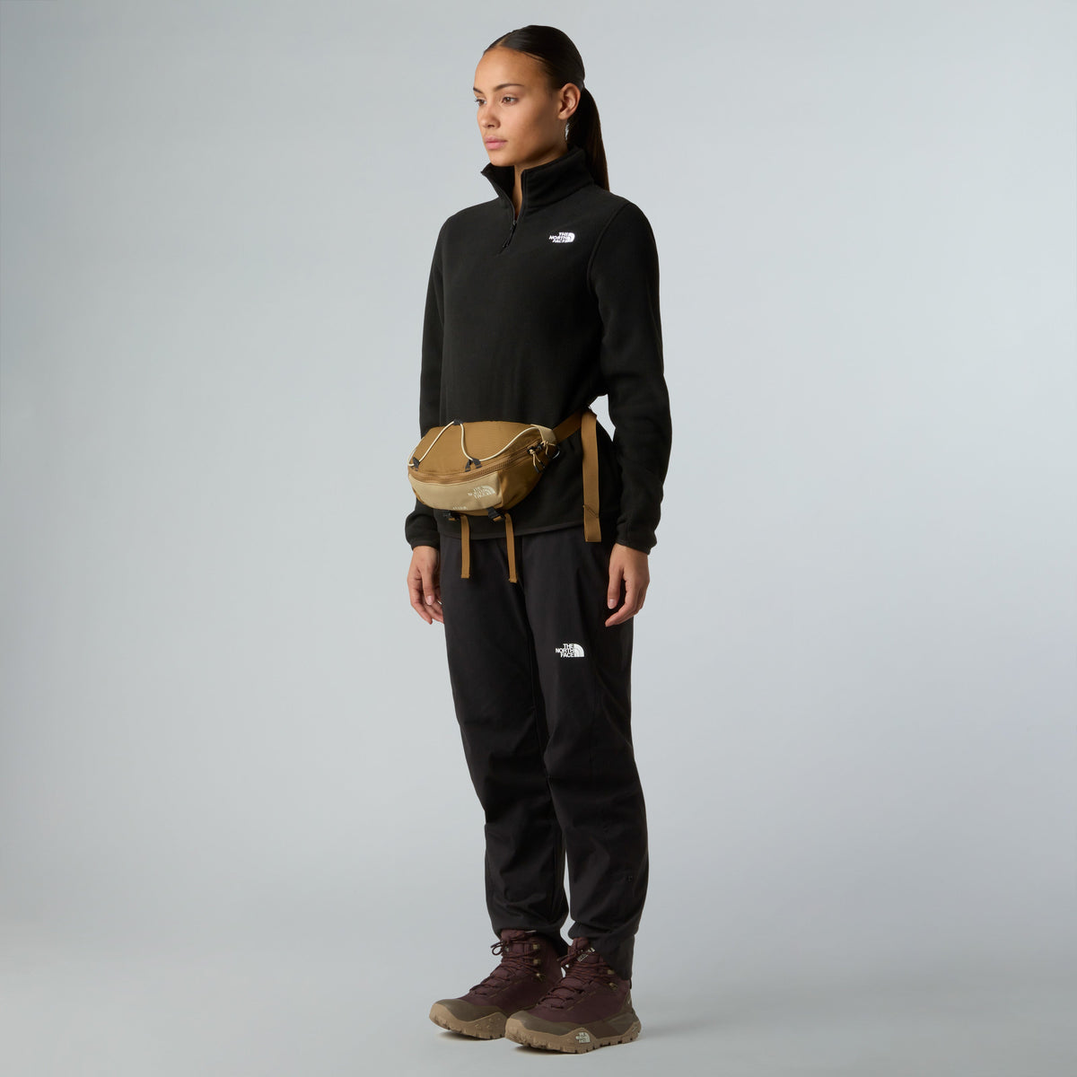 GLACIER FLEECE 1/4 ZIP JACKET Damen Pullover