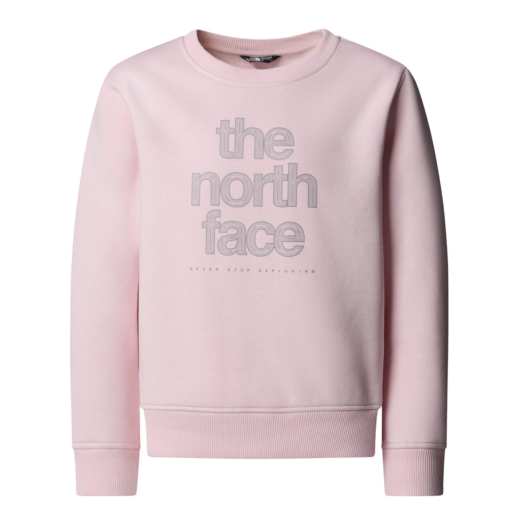 G Reflective Logo Relaxed Crew Pullover