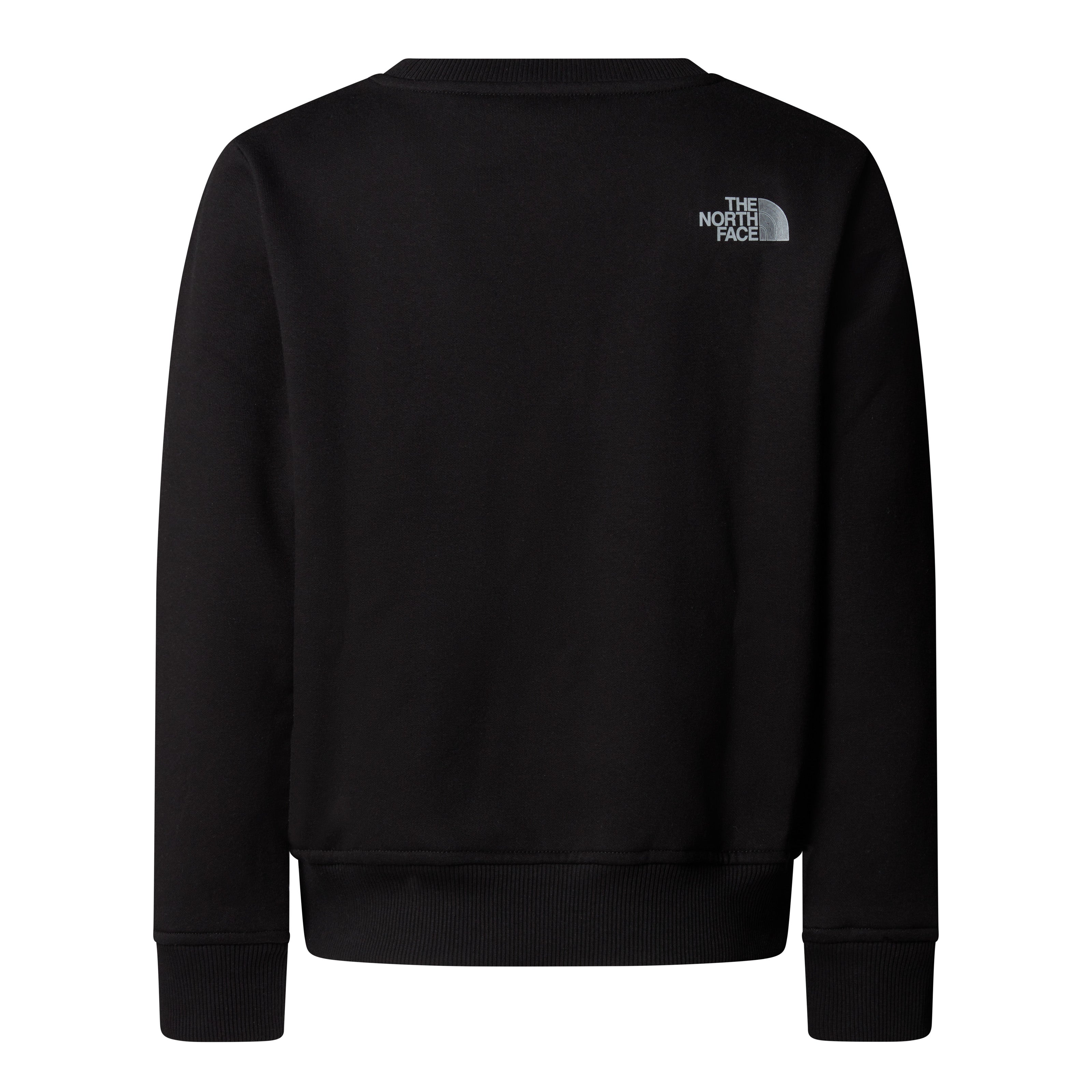 B REFLECTIVE LOGO RELAXED CREW