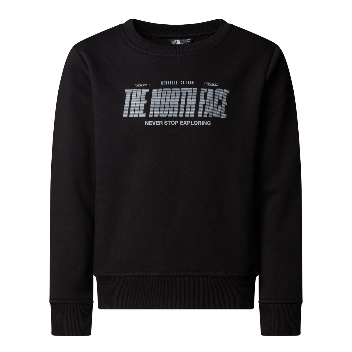 B Reflective Logo Relaxed Crew Pullover