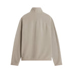 GLACIER 1/4 ZIP - EMBROIDERED LOG Herren Pullover