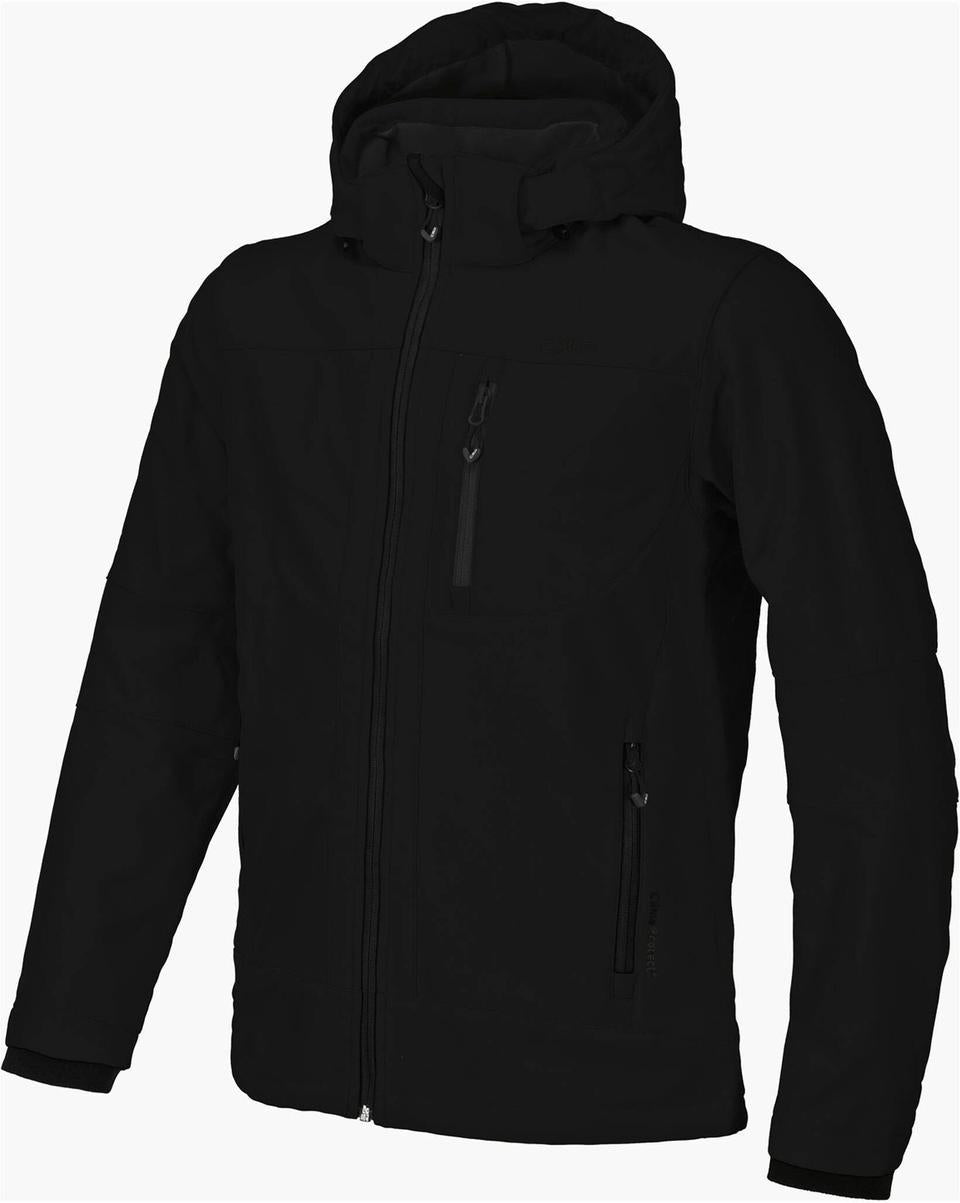 Herren Softshelljacke mit Kapuze, wasserdicht & atmungsaktiv