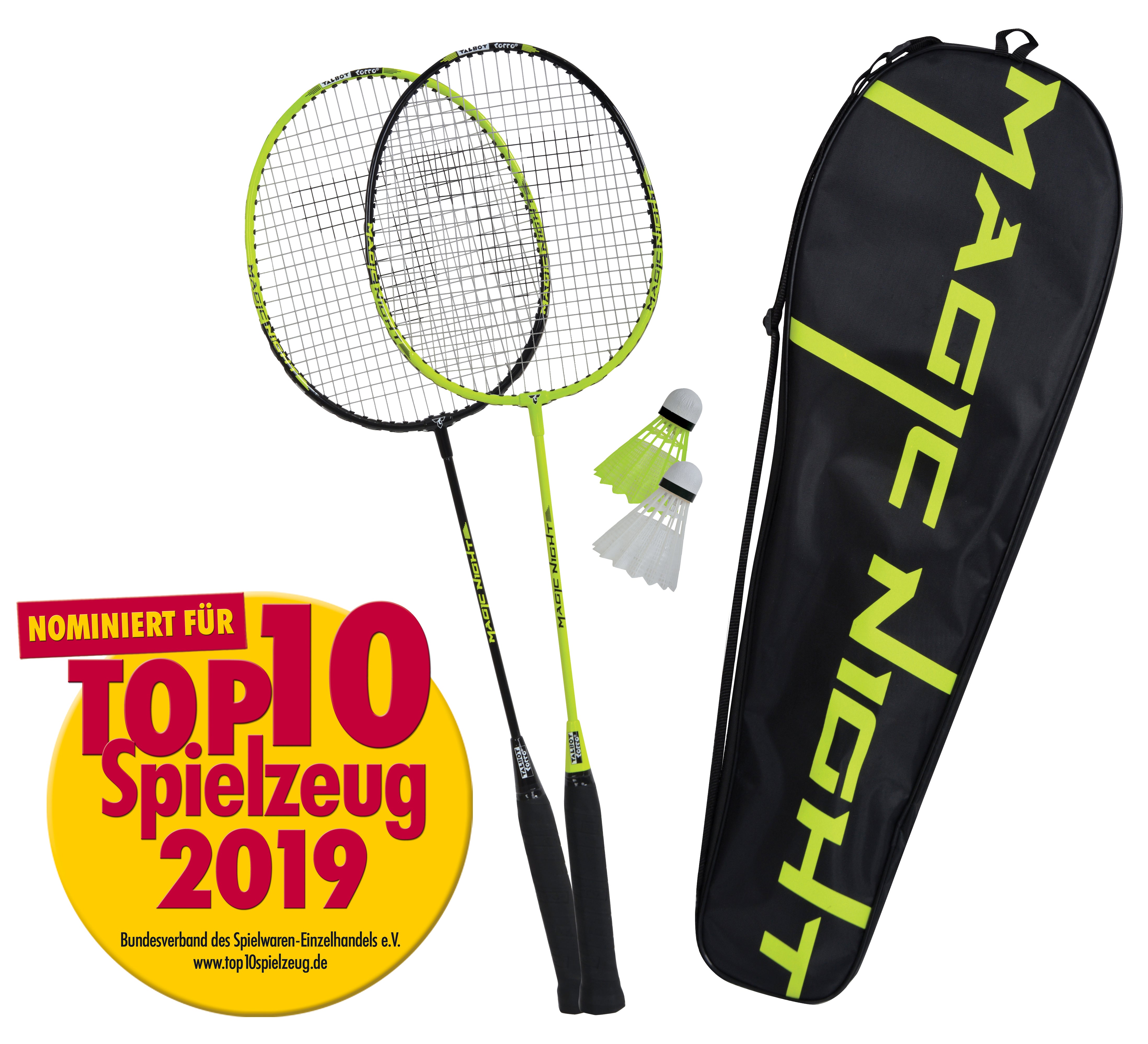 /TORRO Badmintonset MAGIC NIGHT LED IM THERMOBAG