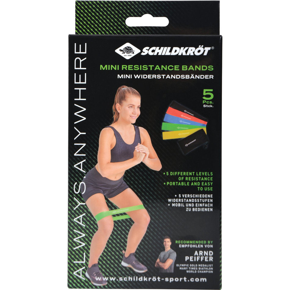 Fitness Mini Resistance Band 5er Set