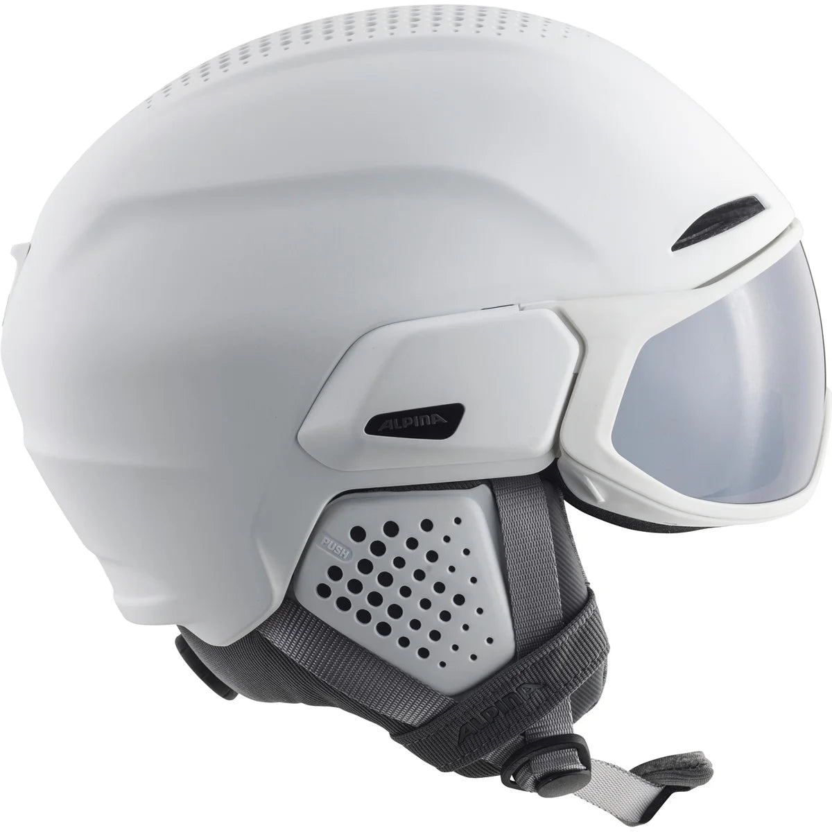 ALPINA ALTO Q-LITE Skihelm mit Hightech-Scheibe