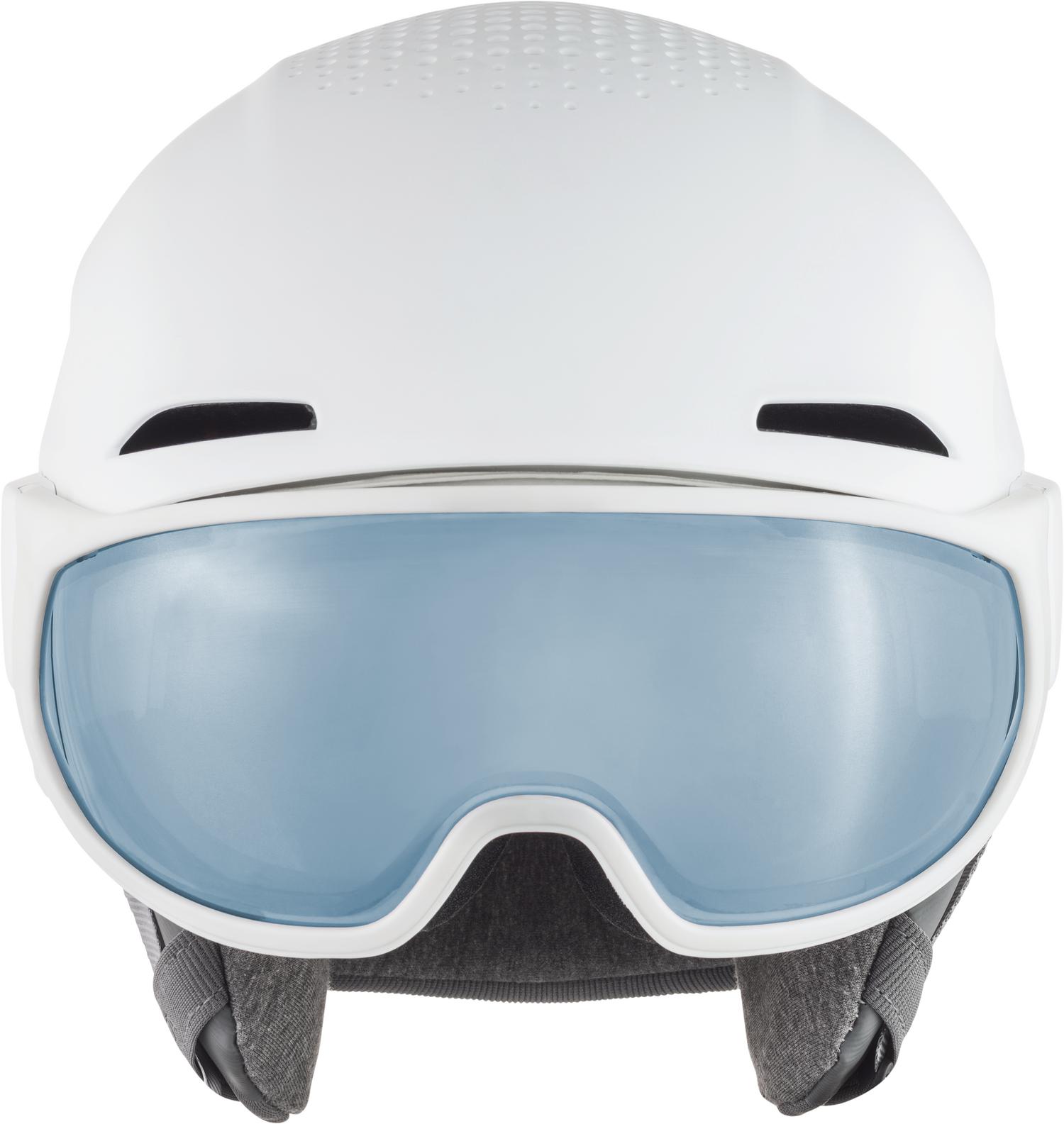 ALPINA Herren Helm ALTO QV – Skihelm mit Visier