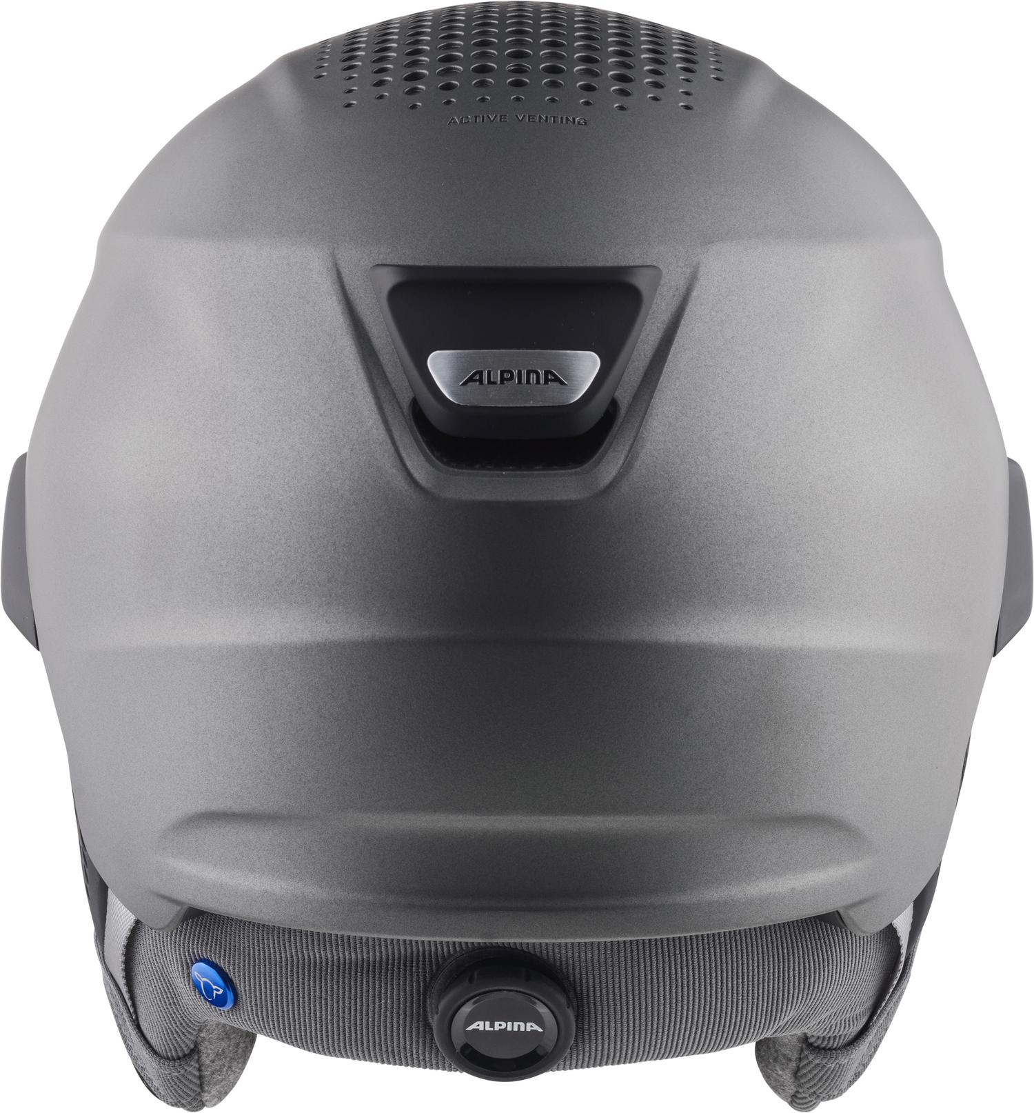 ALPINA Herren Helm ALTO QV – Skihelm mit Visier