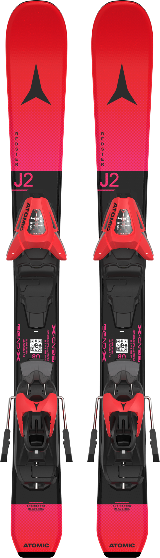 REDSTER J2 70-90 + C 5 GW Red Kinder Alpinski