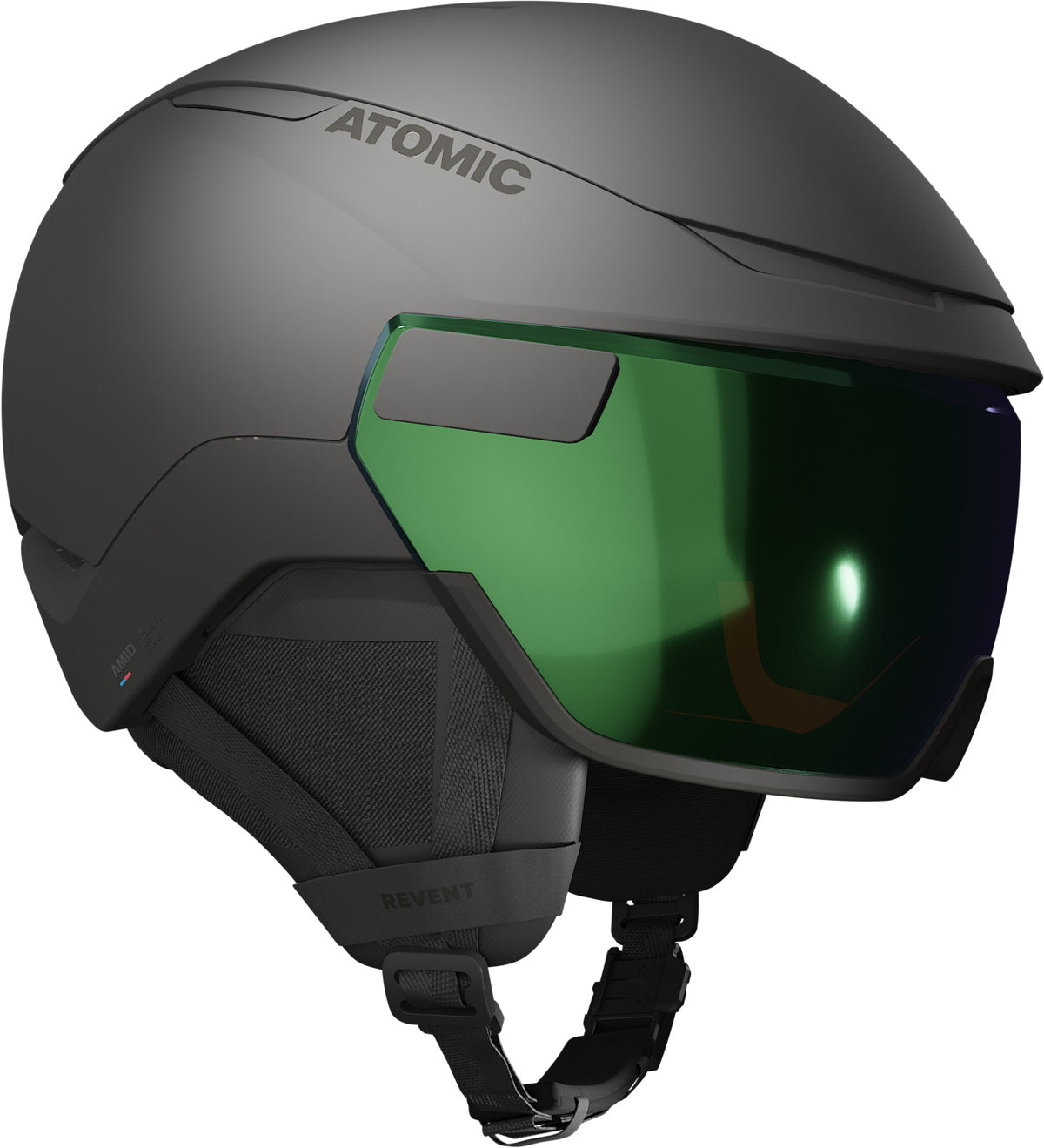 REVENT GT AMID VISOR HD Black Skihelm