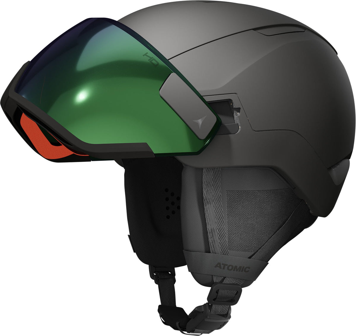 REVENT GT AMID VISOR HD Black Skihelm