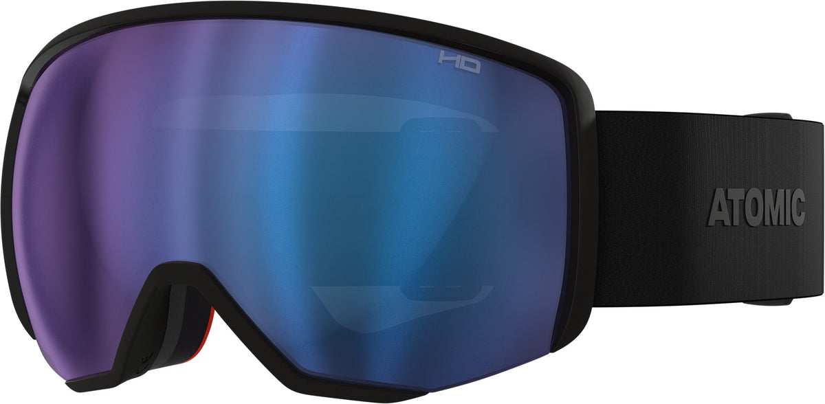REVENT L HD BLACK Skibrille mit HD Scheibentechnologie
