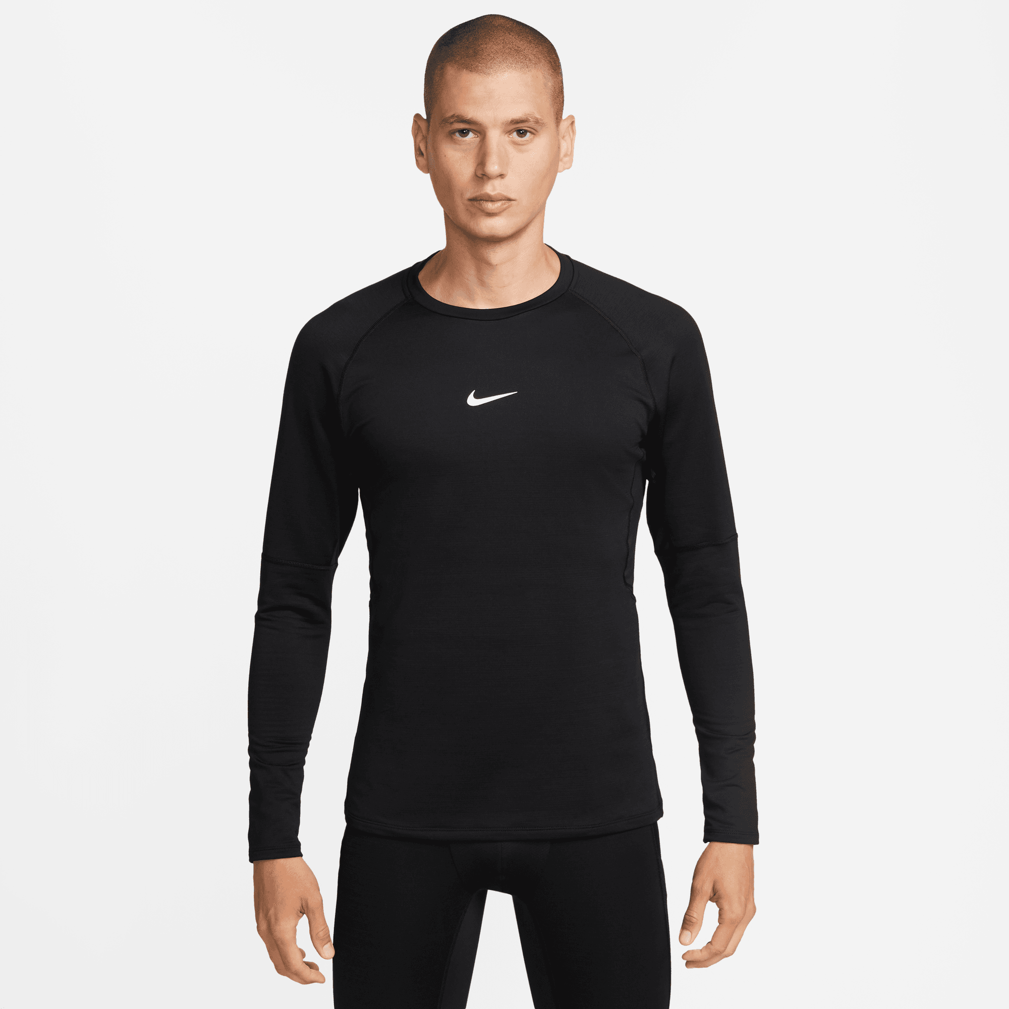 NIKE Pro Warm Langarmshirt Herren mit Dri-FIT