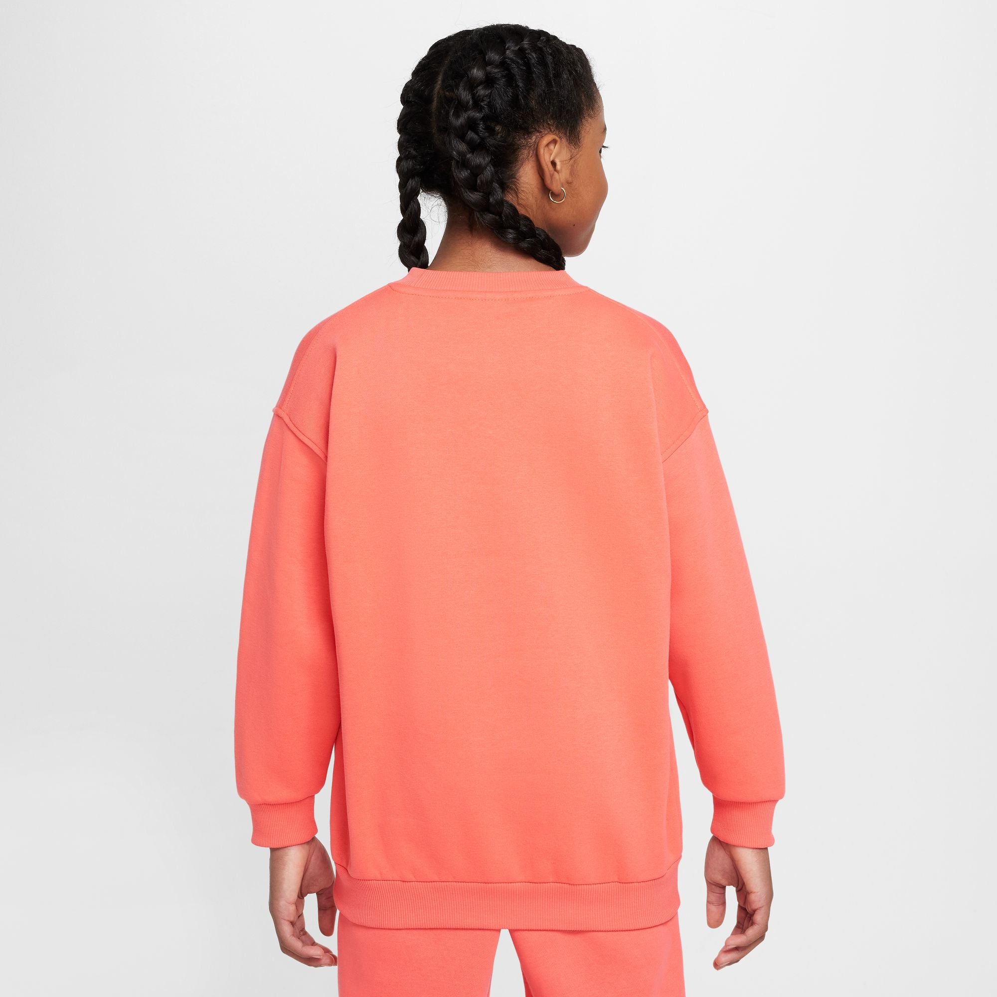 NIKE G NSW CLUB FLC OVRSZD CREW LBR