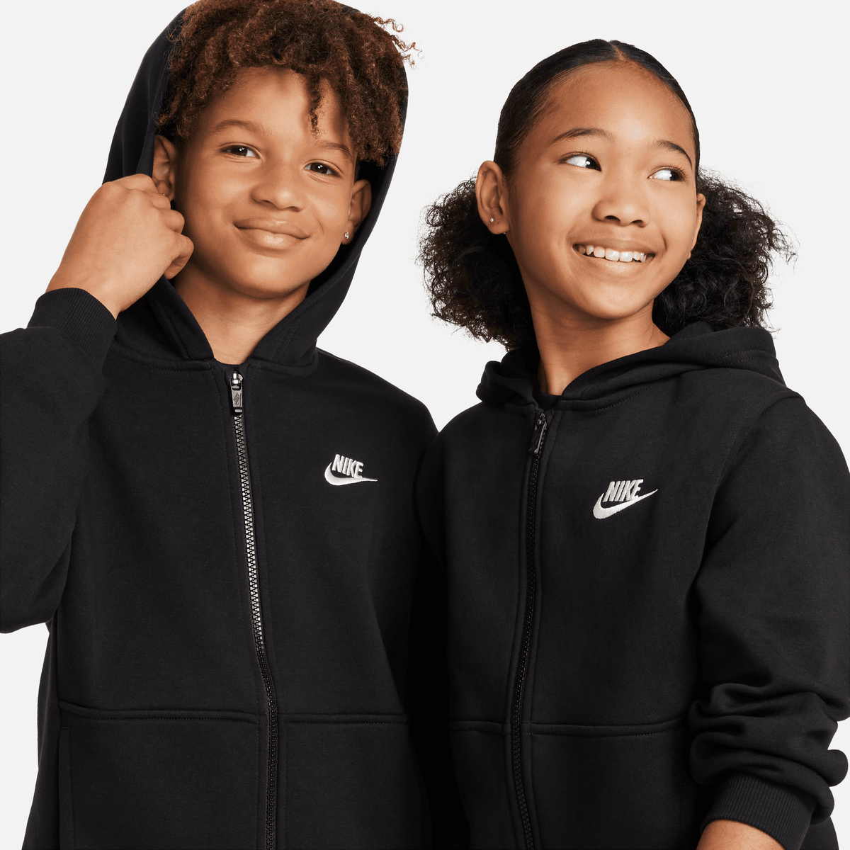 K NSW CLUB FLC HD FZ LS LBR Kapuzenjacke Kinder