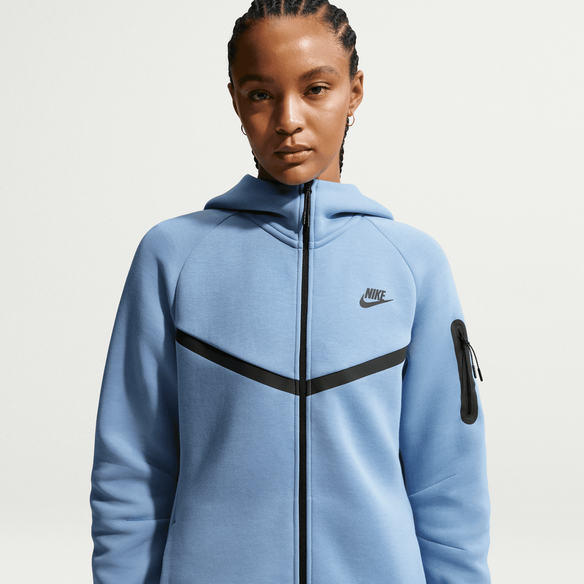 Tech Fleece Windrunner Damen Hoodie mit Reißverschluss