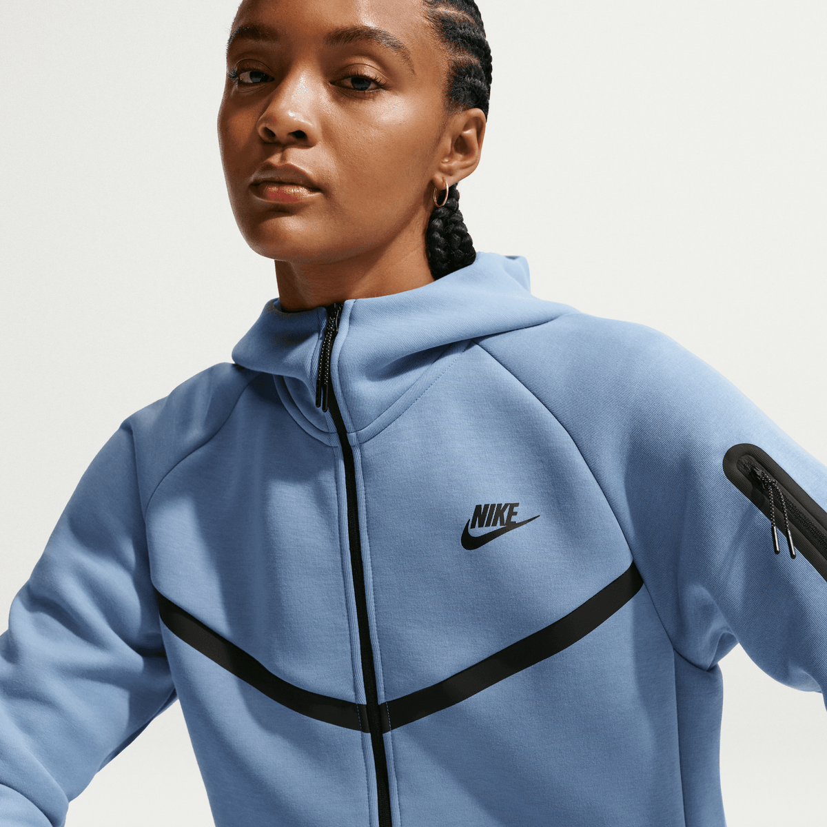 Tech Fleece Windrunner Damen Hoodie mit Reißverschluss
