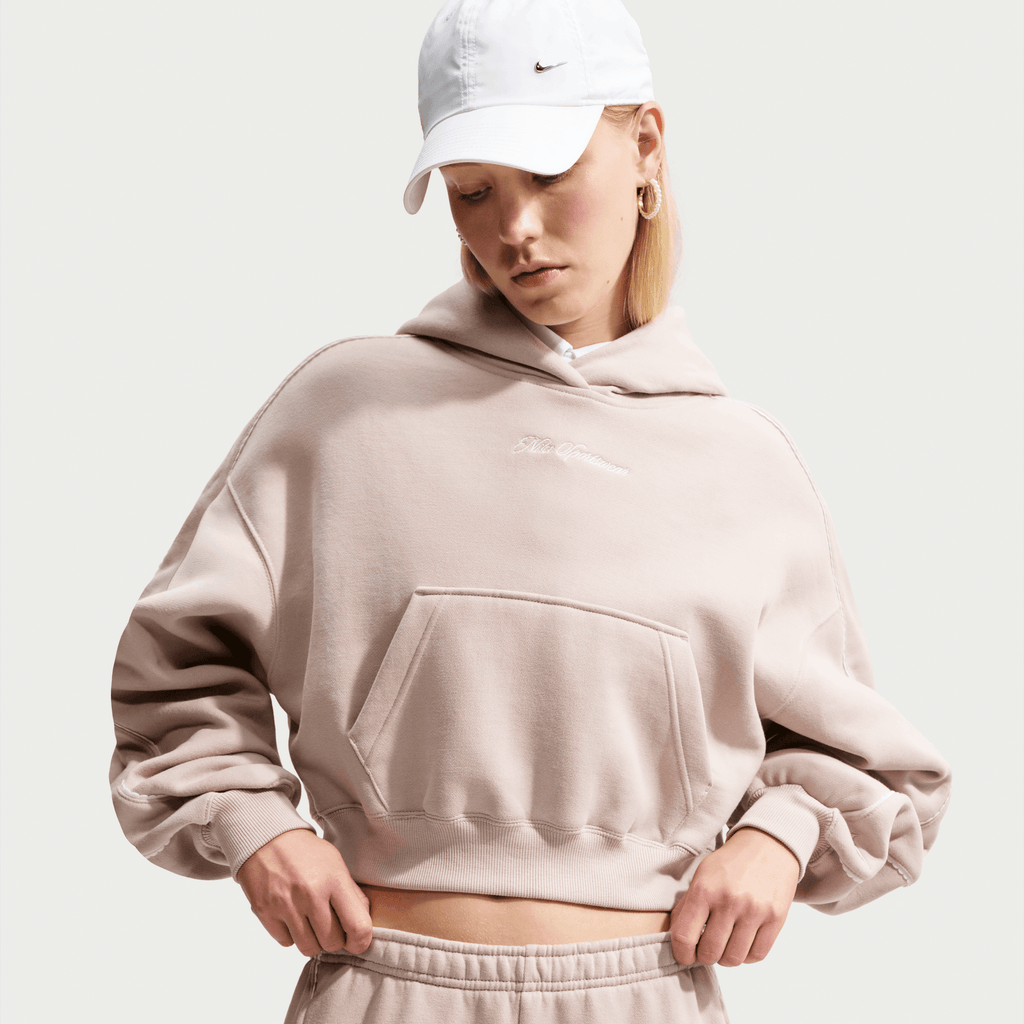 NK STDO FLC MW CRP SCLOP HDY Damen Pullover