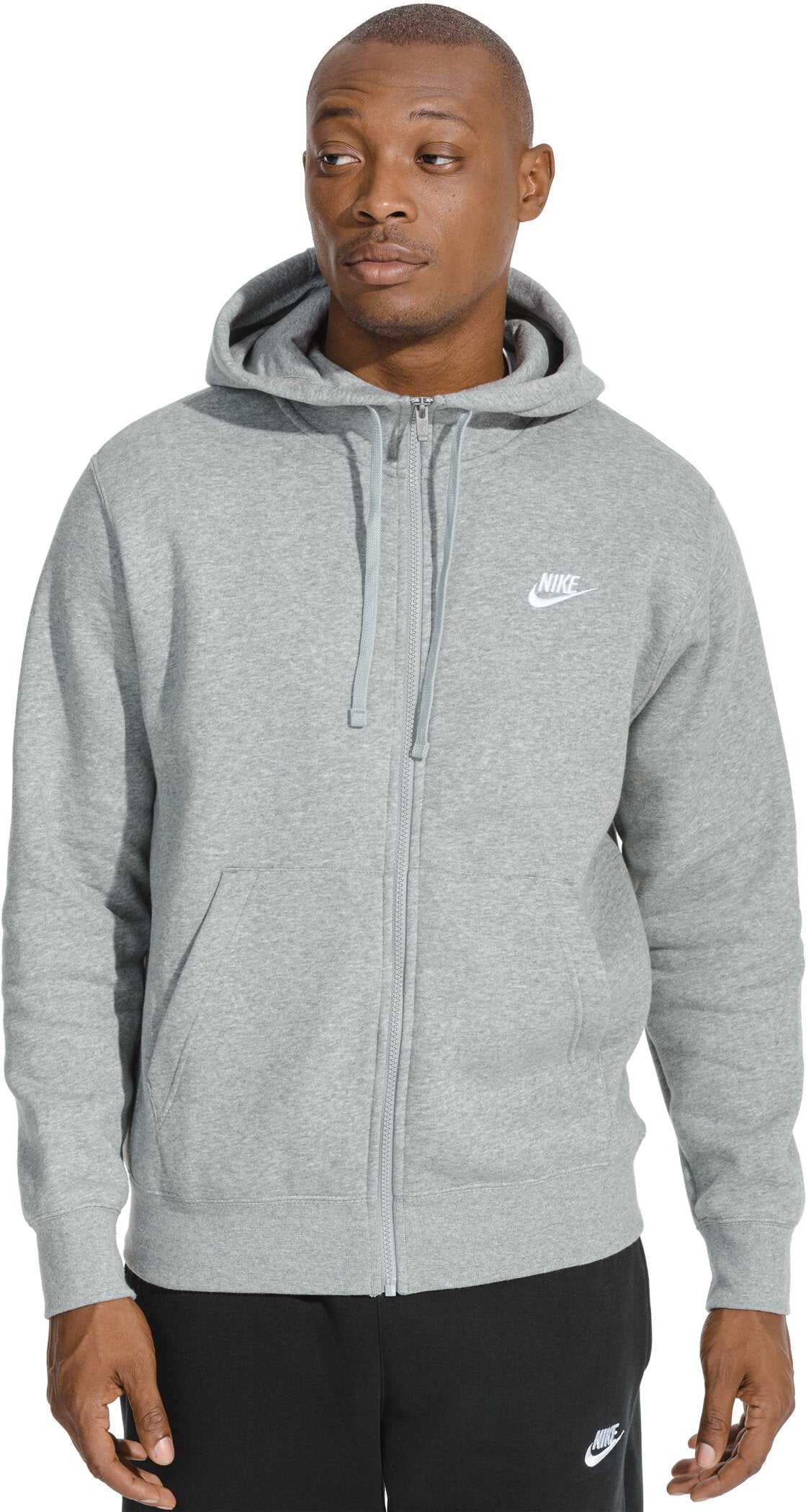Herren Sweatjacke Club Fleece mit Kapuze